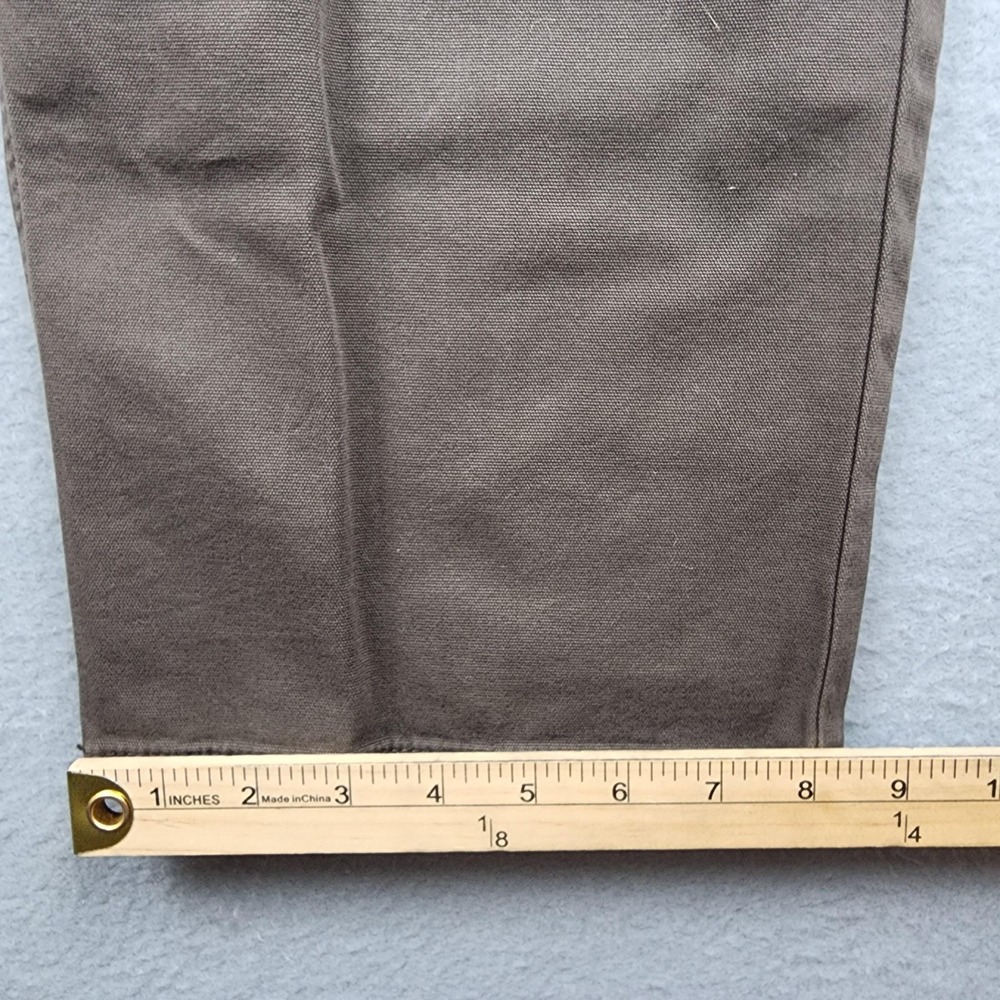 Carhartt Pants Mens 40x30 Brown Rugged Flex Canvas Relaxed Fit Stretch 5 Pocket - Picture 10 of 15